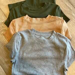 A New Day Slim Fit Ribbed Short Sleeve T-Shirt